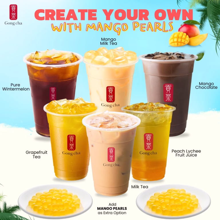 Gong Cha Menu