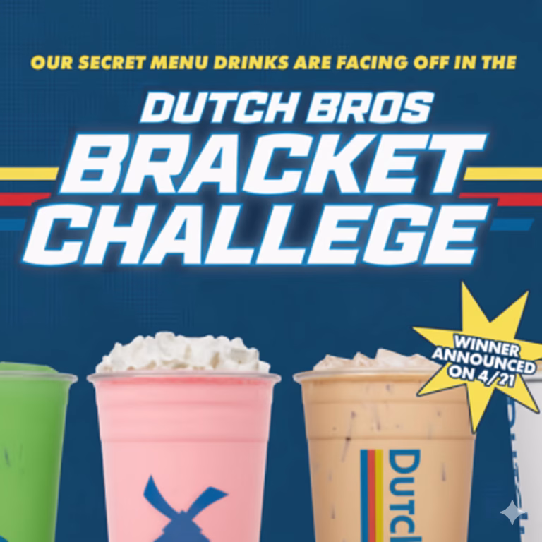 Dutch Bros Menu